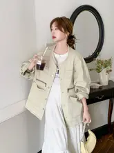 おしゃれな韓国デザインのヴィンテージ風フリンジジャケット【シンプルでしたデザイン・秋用】