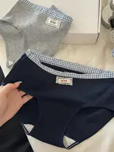 レトロなレースデザインのトライアングルパンツ【カラーチェック・通気性・大きいサイズ ・ミドルウエスト】