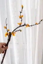 桃の花の人工装飾用ピンクブランチ【インテリアデザイン・家庭用】
