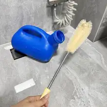 男性用 尿器ブラシ【ロングハンドル・家庭用・トイレ清掃用】