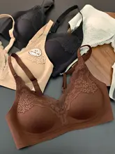 レースのブラジャー【ジェルソフトサポート・立体カップ・無地】