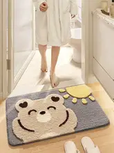 吸水マット【防滑・バスルーム・トイレ用・家庭用】
