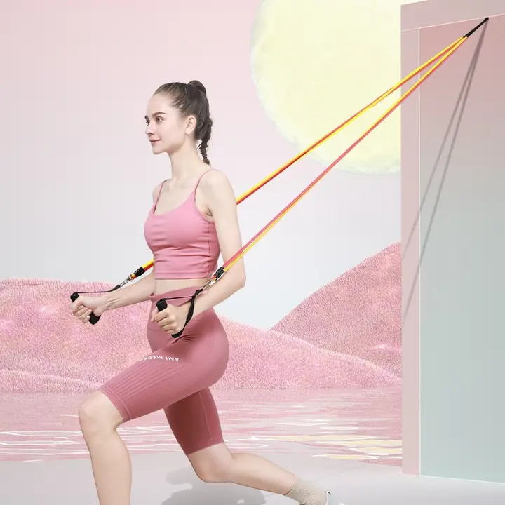 エクササイズ用 トレーニングバンド【背中の筋トレ・家庭用・女性向け】