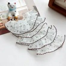 ドレープ刺繍レース付きブラウス【ロリータファッション・旗袍風デザイン】