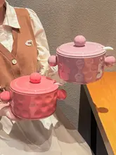 耐熱陶器製の大容量豚脂保管容器【蓋付き・調味料や辣椒油用】