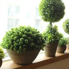 グリーン植物 インテリア ルームデコレーション 小型 フェイクフラワー