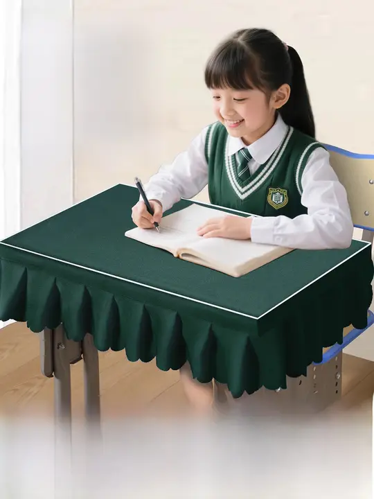 小学生用デスクカバー【防水・ブルー・学習デスク用】