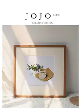 JOJO'S L. PD.Sand 壁掛け天然木製フレーム【アート装飾・絵画用】