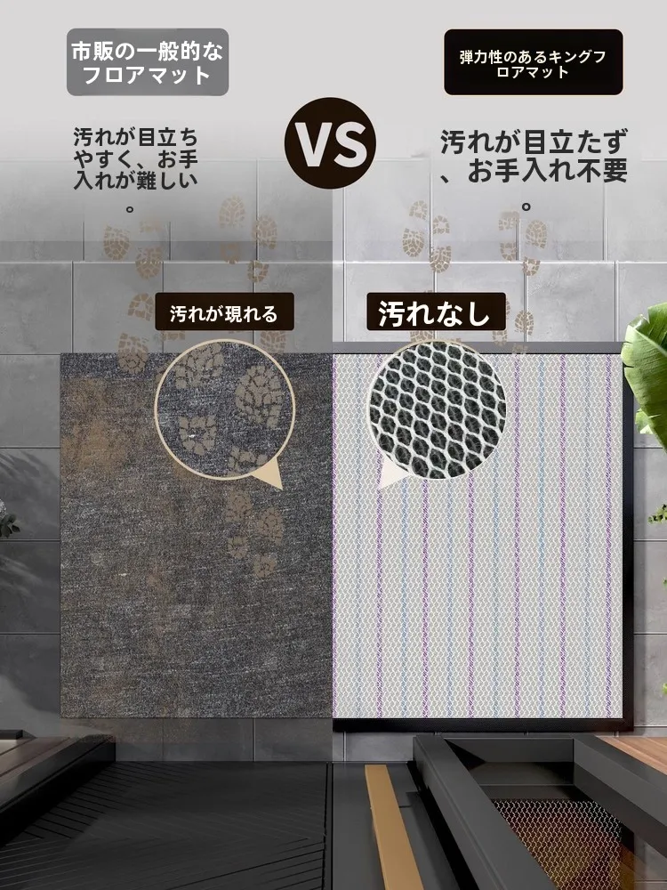 すのこの下に敷く マットとしての高級感と機能性を実現したニロン製敷物