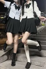 夏用 スリムフィットショートスリーブシャツ【女子JK制服風・ホワイト・カジュアル】