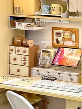 デスク上収納ボックス 引き出し式 積み重ね可能 文具 小物 メモ 手帳 雑貨 収納ラック 学生 一人暮らし