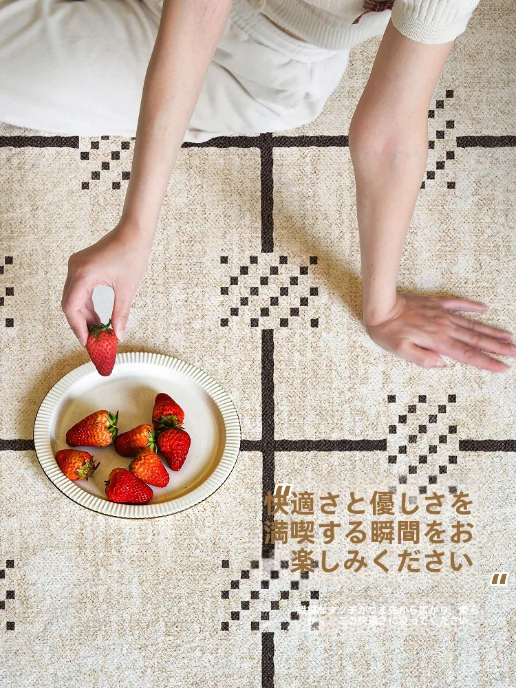 ラグ サイズ 200X300CM：防水厚手ループベルベットの実際の使い方とサイズ選定ガイド