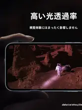 iPhone用 スマートフォン画面保護フィルム【高透明・強化ガラス・指紋防止・衝撃吸収・プライバシー保護】