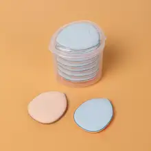 ミニ指用パフ【三角形・水滴型・化粧用スポンジ】