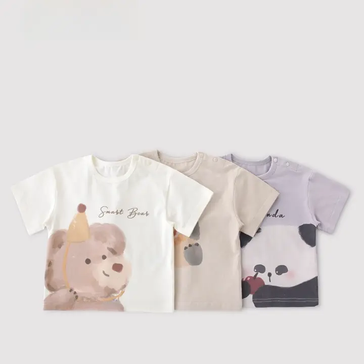 夏用子供用半袖Tシャツ【男児・可愛いデザイン・薄手・女児向け】