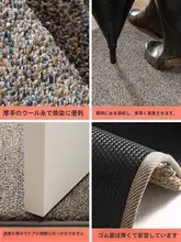 防滑自潔玄関マット【グレー・耐汚れ・室外用】