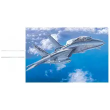 F14A雄猫戦闘機【低視認塗装・組み立てモデル・詳細なディテール】