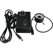 VEINLAN 単眼ビデオ顕微鏡用 LEDリングライト【調光機能付き・電子顕微鏡用・スマートフォン修理対応】