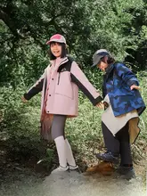 子供用ダウンジャケット【アウトドア・防水・男女兼用・三合一デザイン】