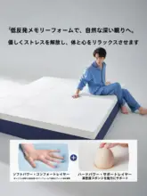 家庭用折りたたみ式メモリーフォームマットレス【快適で柔らかい・畳用】