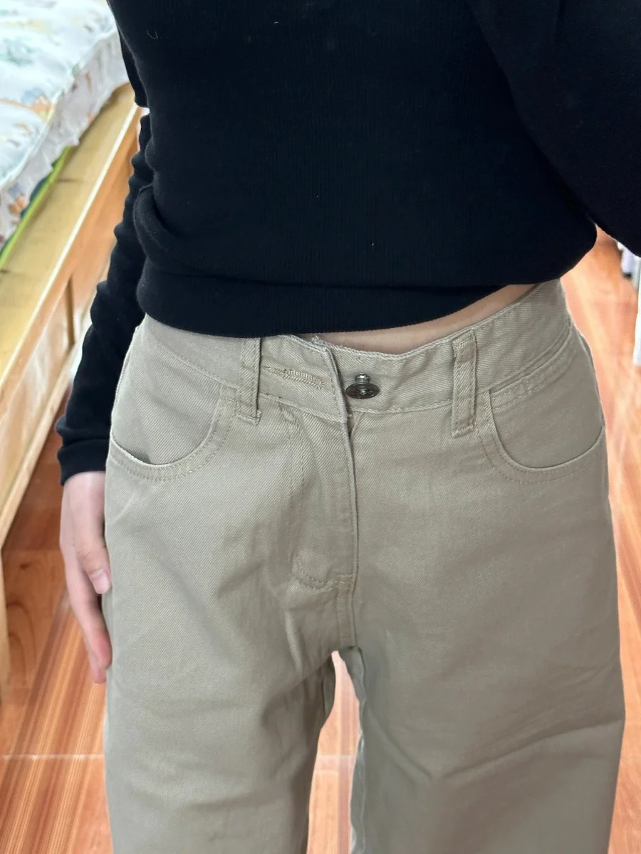 高身長向けカシュクールハイウエストデニムパンツ：ゆったりフィットで四季通用の実用性を検証