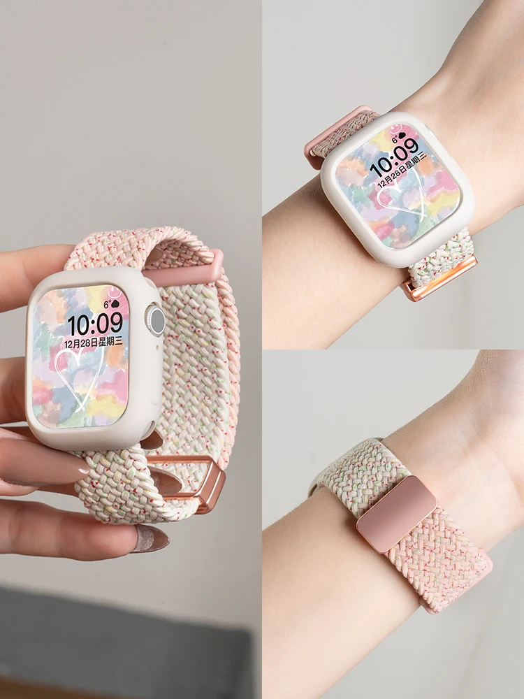 Apple Watch ゴールドに合うバンドはどれ？編み込みナイロンバンドが解決するリアルな悩み
