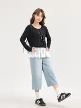 レディース レースデザインタンクトップとカーディガン【春用・重ね着対応】（セットアップ対応）