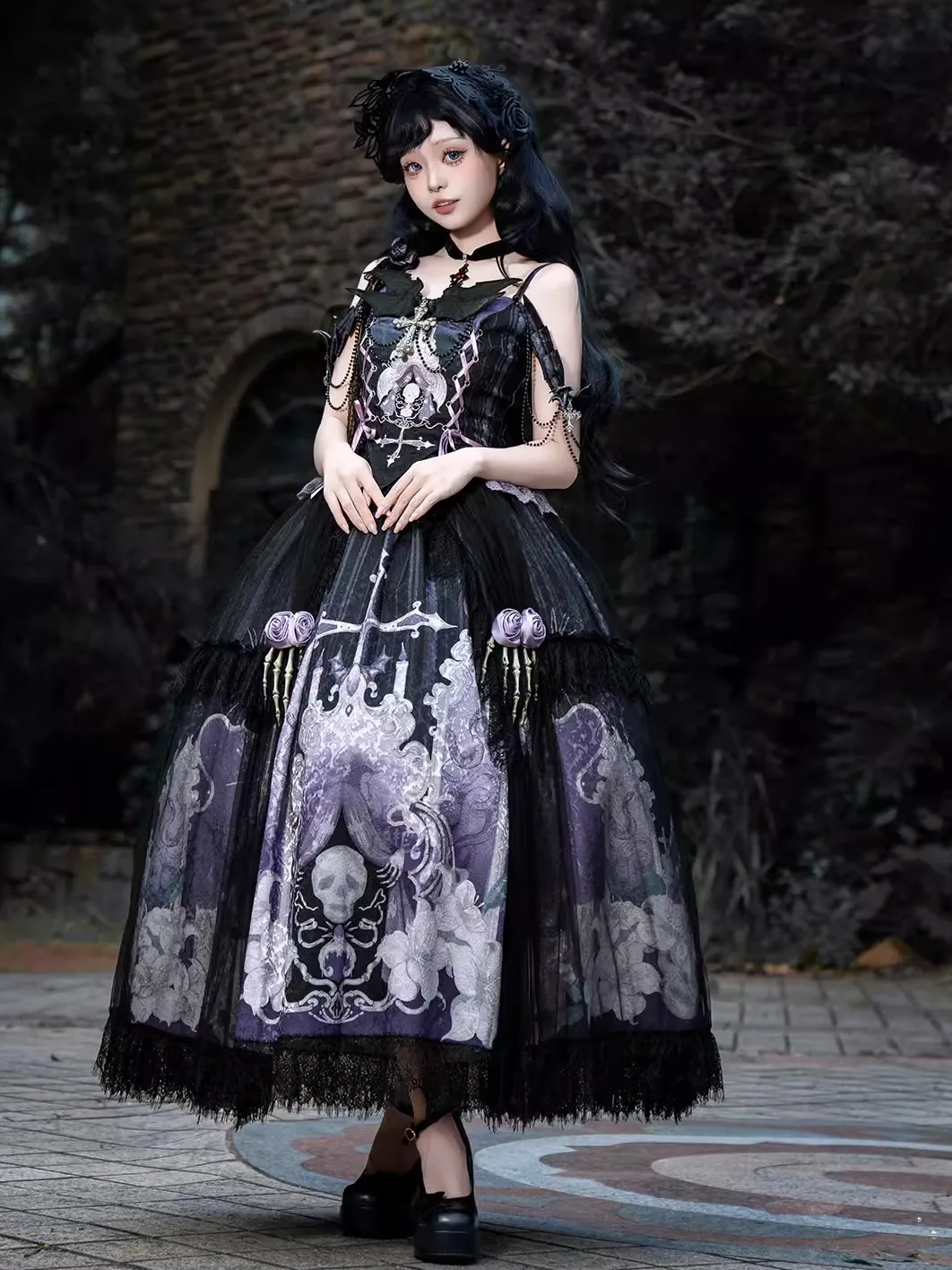 ロゼ 私服 は本当にリアルか？ゴシックスタイルのロリータドレスが答えをくれる