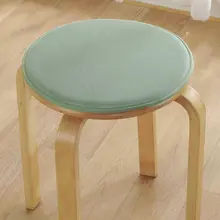 円形スツールクッション 小椅子用クッション スポンジとプラッシュ