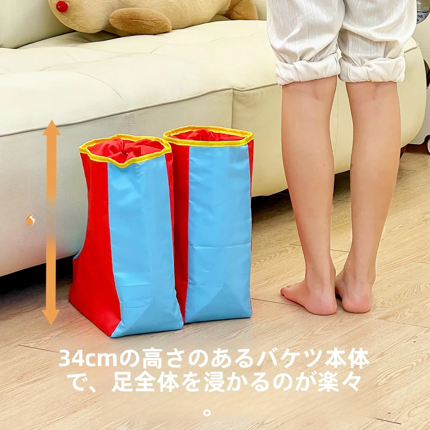 足浴の温度をどう設定すればいいか？折りたたみ式保温足浴桶が解決するリアルな使い方