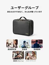 理美容用ツール収納バッグ【大容量・はさみ・電動バリカン・櫛用】