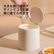 デリデスクトップ ゴミ箱ばこ ホームカバー付き ミニ