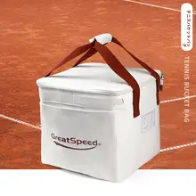 大容量テニスバッグ【断熱層付き・シンプル・ショルダーバッグ・ボール用】