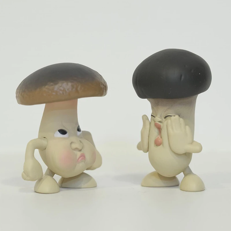 鬼顔きのこデザインのつかみ取り玩具：きのこオブジェとつかまり立ちおもちゃの違いを解説
