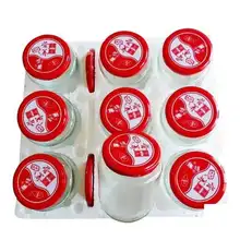 缶詰瓶 家庭用 ガラス瓶 空瓶 耐熱 シール瓶 鉄のふた