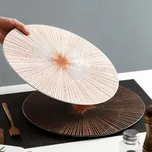 高級感のあるプレート【家庭用・創意デザイン・和風ステーキ用・レストラン用】