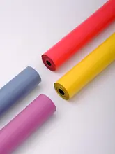 折りたたみ式 超薄型PU天然ゴムヨガマット【1.5mm・滑り止め・吸汗・旅行用・携帯便利】