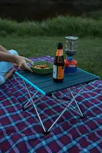 Naturehike アウトドア用折りたたみアルミニウムテーブル【軽量・キャンプ・バーベキュー用】