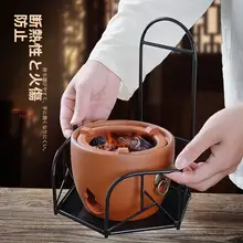 高級紅泥茶器セット【炭焼き・アウトドア用・家庭用】（セットアップ対応）