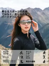 アウトドア用防風防砂ランニンググラス【日夜兼用・マラソン・サイクリング・ハイキング用】