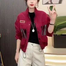 おしゃれなデニムジャケット【春向け・短丈・女性用】