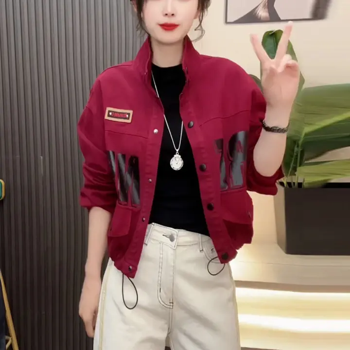 おしゃれなデニムジャケット【春向け・短丈・女性用】