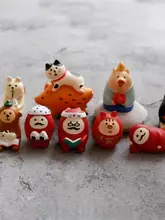 かわいいデザインのマット仕上げ樹脂デスクトップ装飾【癒し効果・ギフトに最適】