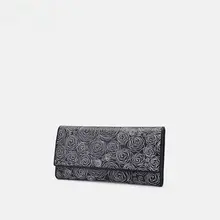 革製長財布【多カードポケット・高品質・女性用】