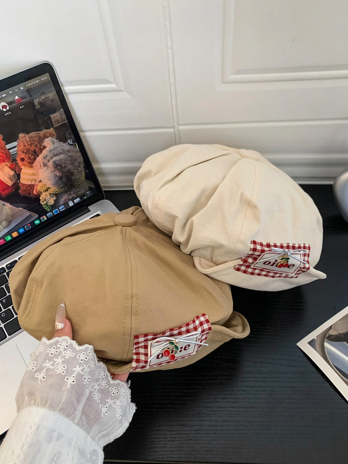 大きめサイズのベレー帽【夏用・フラップデザイン・八角形】：小清新スタイルで四季通用の実用性を検証
