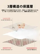 敷きパッド ベッドカバー コットン100% 中綿入り キルティング 学生 一人暮らし 和室 畳用 オールシーズン 一人用