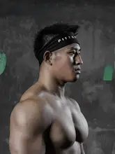 FitterGear 吸汗性に優れたスポーツヘッドバンド【男女兼用・ランニング・フィットネス用】