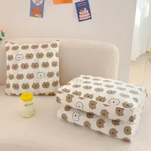 全棉製の子供用多機能抱き枕兼毛布【寝具・クッションとして使用可】（セットアップ対応）