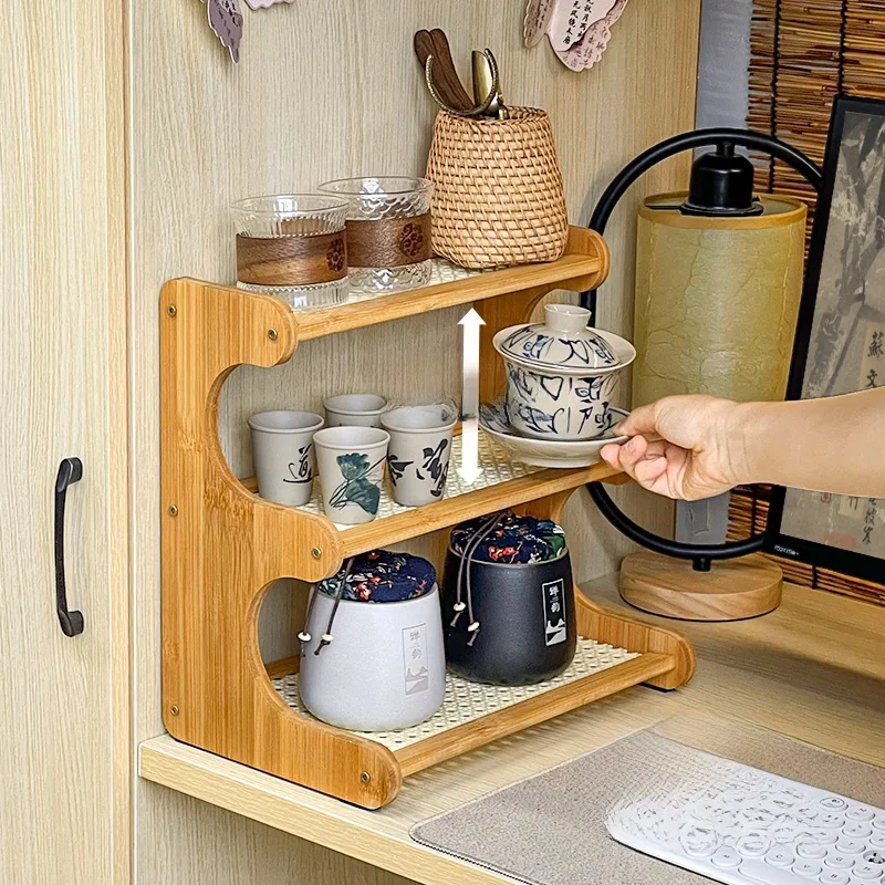 中華風アーチ型収納ラック：一人暮らし テレワーク デスク としての実用性と空間設計