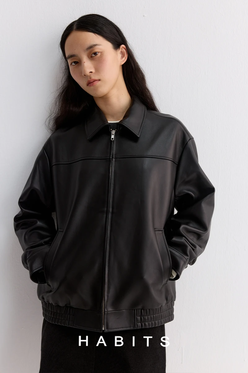 ZARA レザージャケットを選ぶべきか？HABITSのPUレザーショートジャケットが本当の「日常の質感」を届ける理由